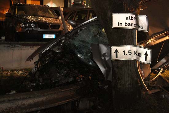 Incidente mortale sulla Cassia Nord