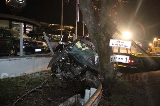 Incidente mortale sulla Cassia Nord