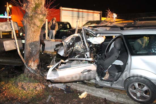 Incidente mortale sulla Cassia Nord