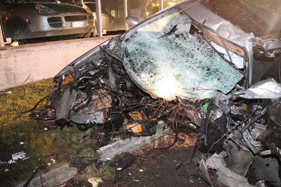 Incidente mortale sulla Cassia Nord