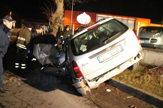 Incidente mortale sulla Cassia Nord