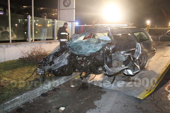 Incidente mortale sulla Cassia Nord