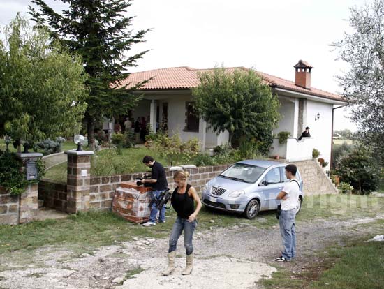 L'abitazione di Giandomenico Pistonami