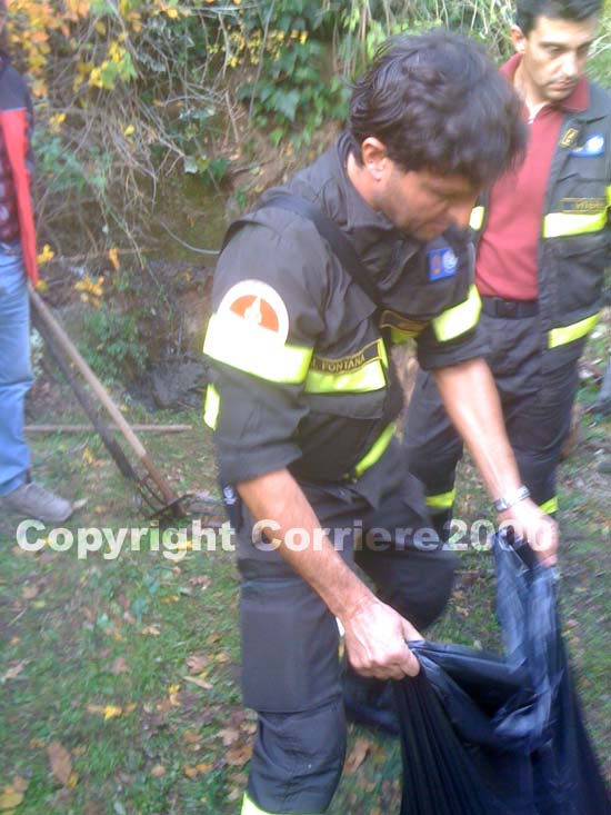 Vigili del fuoco al lavoro