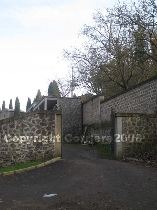 Il cimitero di Bagnoregio