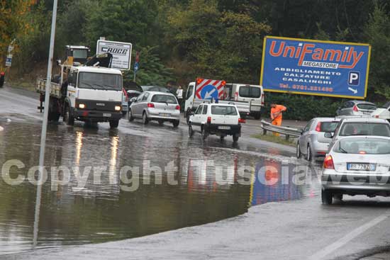 La tangenziale sotto l'acqua