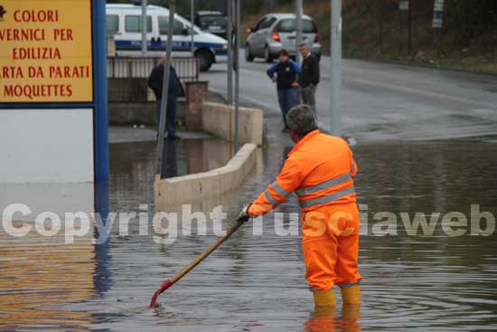 La tangenziale sotto l'acqua