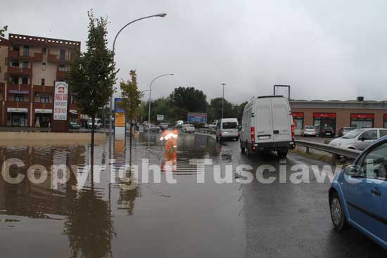 La tangenziale sotto l'acqua