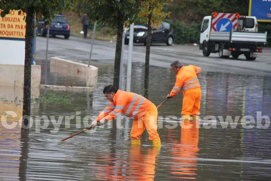 La tangenziale sotto l'acqua