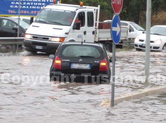 La tangenziale sotto l'acqua