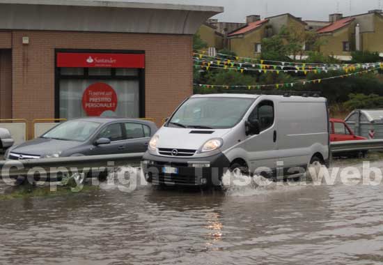 La tangenziale sotto l'acqua