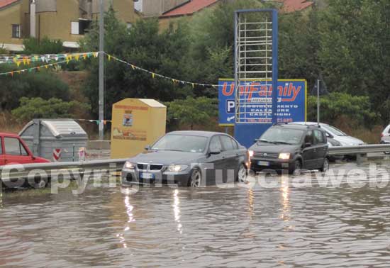 La tangenziale sotto l'acqua