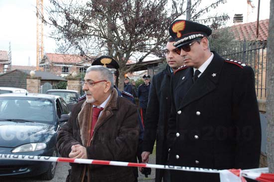 Il pm Petroselli con il comandante Giorgio Dino Guida