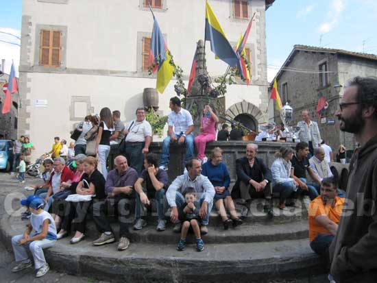 Il palio delle botti a Pianoscarano (Viterbo)