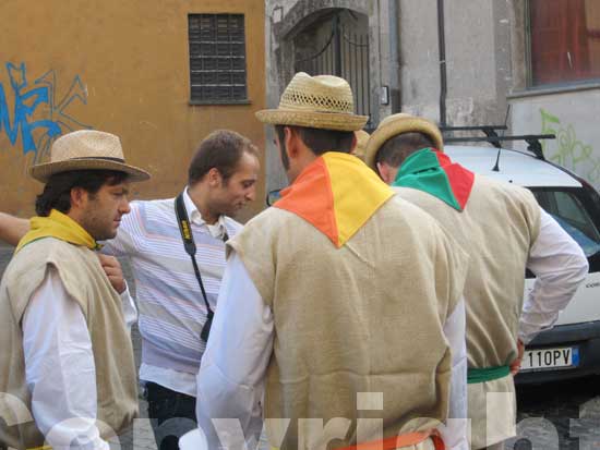 Il palio delle botti a Pianoscarano (Viterbo)