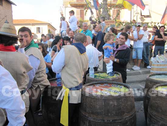 Il palio delle botti a Pianoscarano (Viterbo)