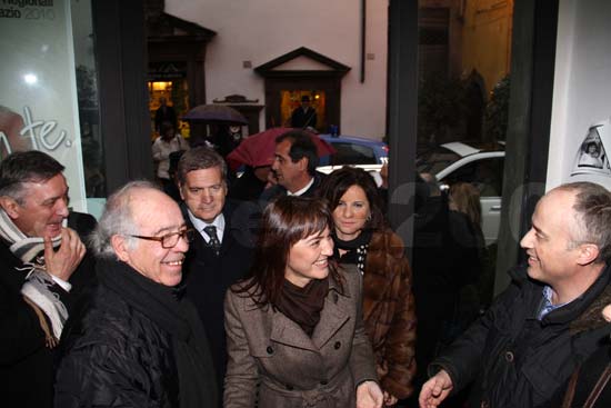 Renata Polverini a Viterbo - Inaugura il comitato