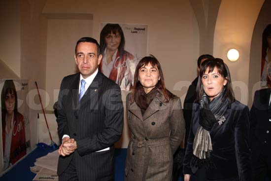Renata Polverini a Viterbo - Inaugura il comitato