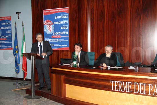 Renata Polverini a Viterbo - Incontro con l'Udc