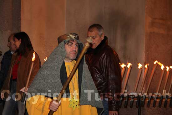 Uno dei volti della processione