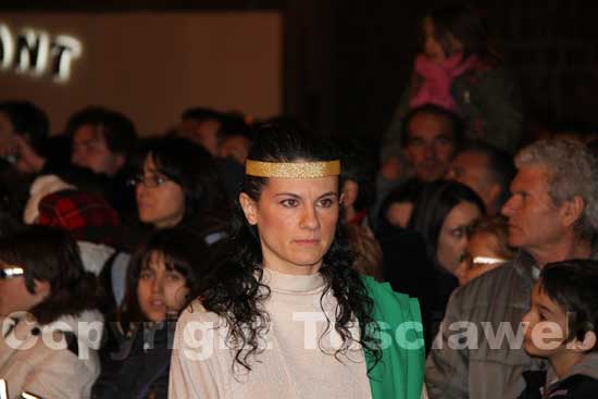 Uno dei volti della via crucis