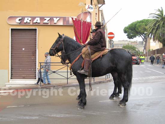 La benedizione degli animali a Tarquinia