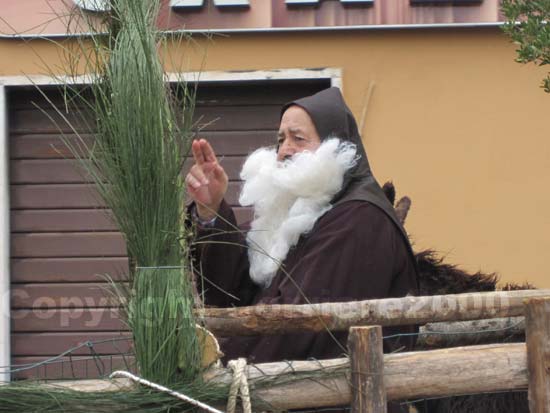 La benedizione degli animali a Tarquinia