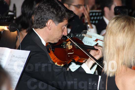 I musicisti dell'orchestra del Tuscia Operafestival