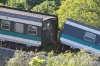 Il treno deragliato