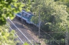 Il treno deragliato