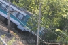 Il treno deragliato