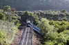 Il treno deragliato
