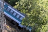 Il treno deragliato