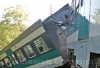 Il treno deragliato