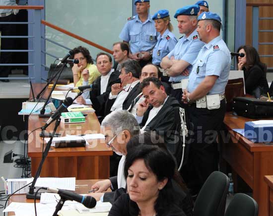La difesa e l'accusa