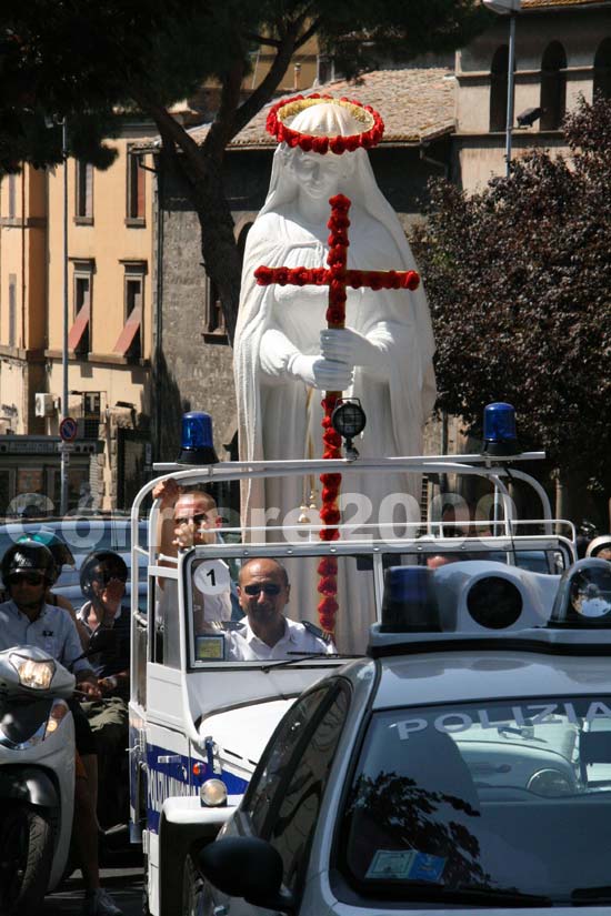 150 - Benedizione della statua della santa- Trasporto