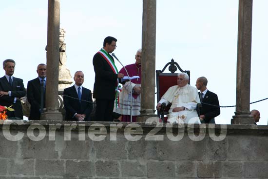 185 -  La visita di papa Benedetto XVI