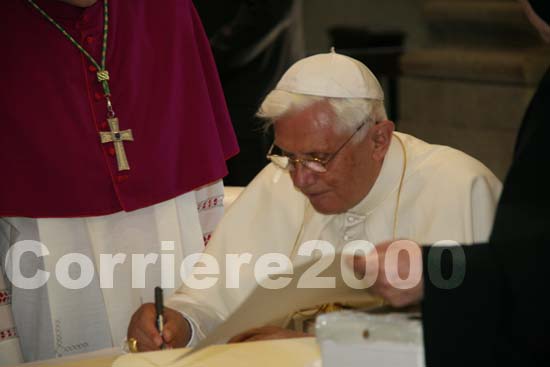 195 - La visita di papa Benedetto XVI