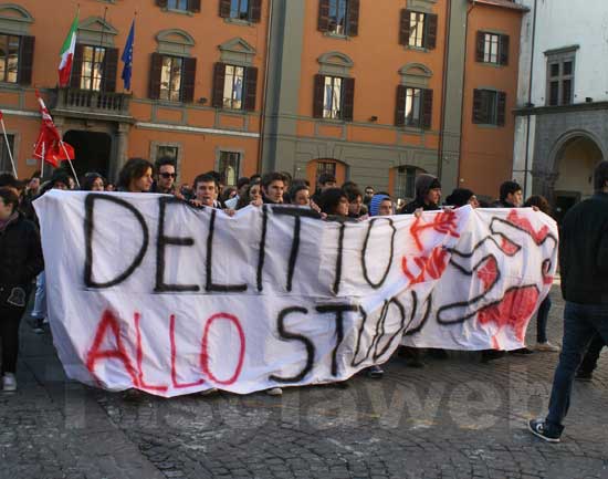 Studenti in piazza