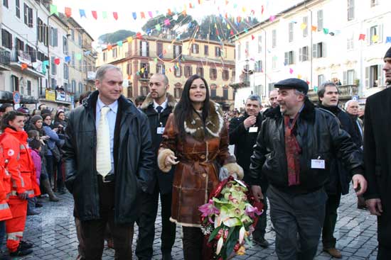 La Arcuri a Ronciglione