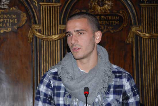 Viterbo festeggia Leonardo Bonucci